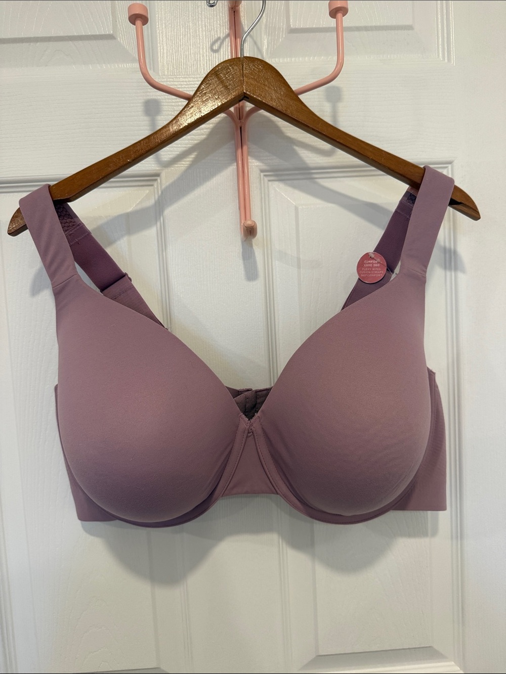 Cacique Lane Bryant NWT Dusty Purple Lightly Lined Full Coverage Bra 46DD